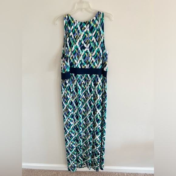 Blue/Green Maxi Sundress - Picture 10 of 13